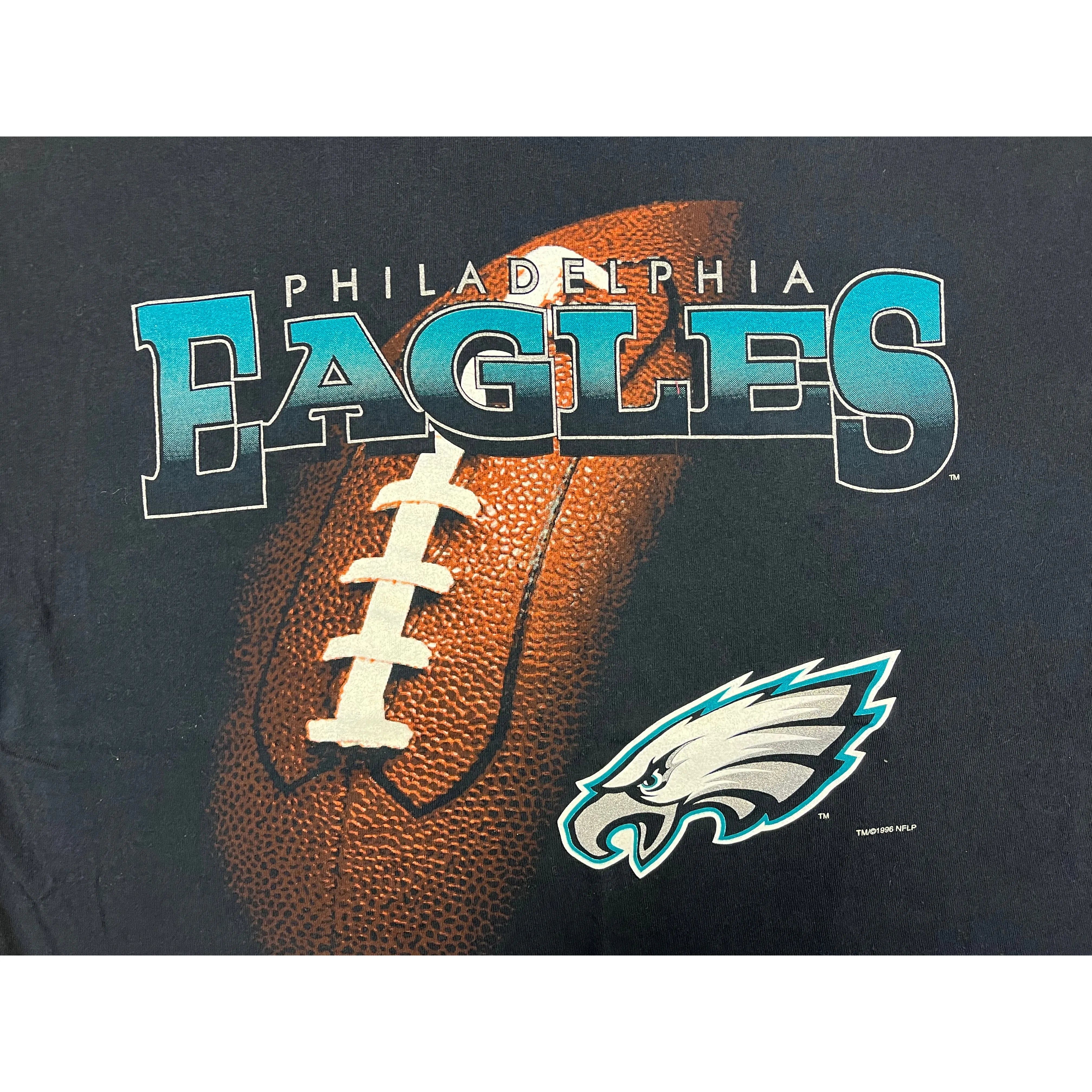 271365 (90s) Philadelphia Eagles NFL Football Graphic T-Shirt
