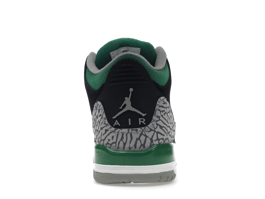 SP10670 Air Jordan 3 Retro GS 'Pine Green'