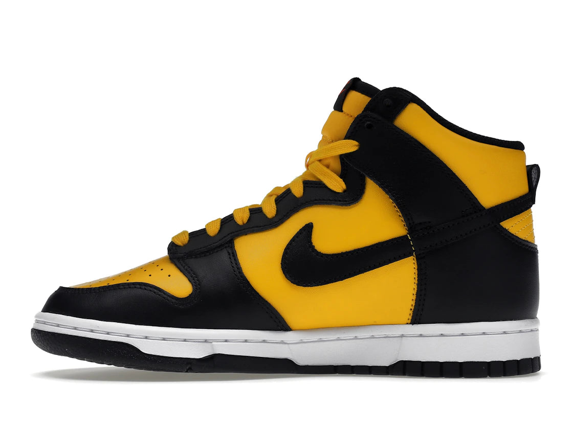 437584 Nike Dunk High Retro Reverse Goldenrod
