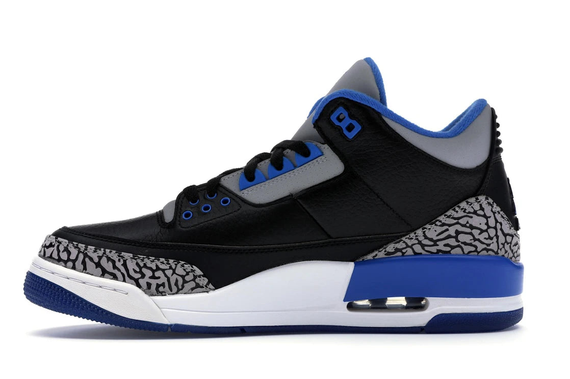 514270 Air Jordan 3 Retro 'Sport Blue'