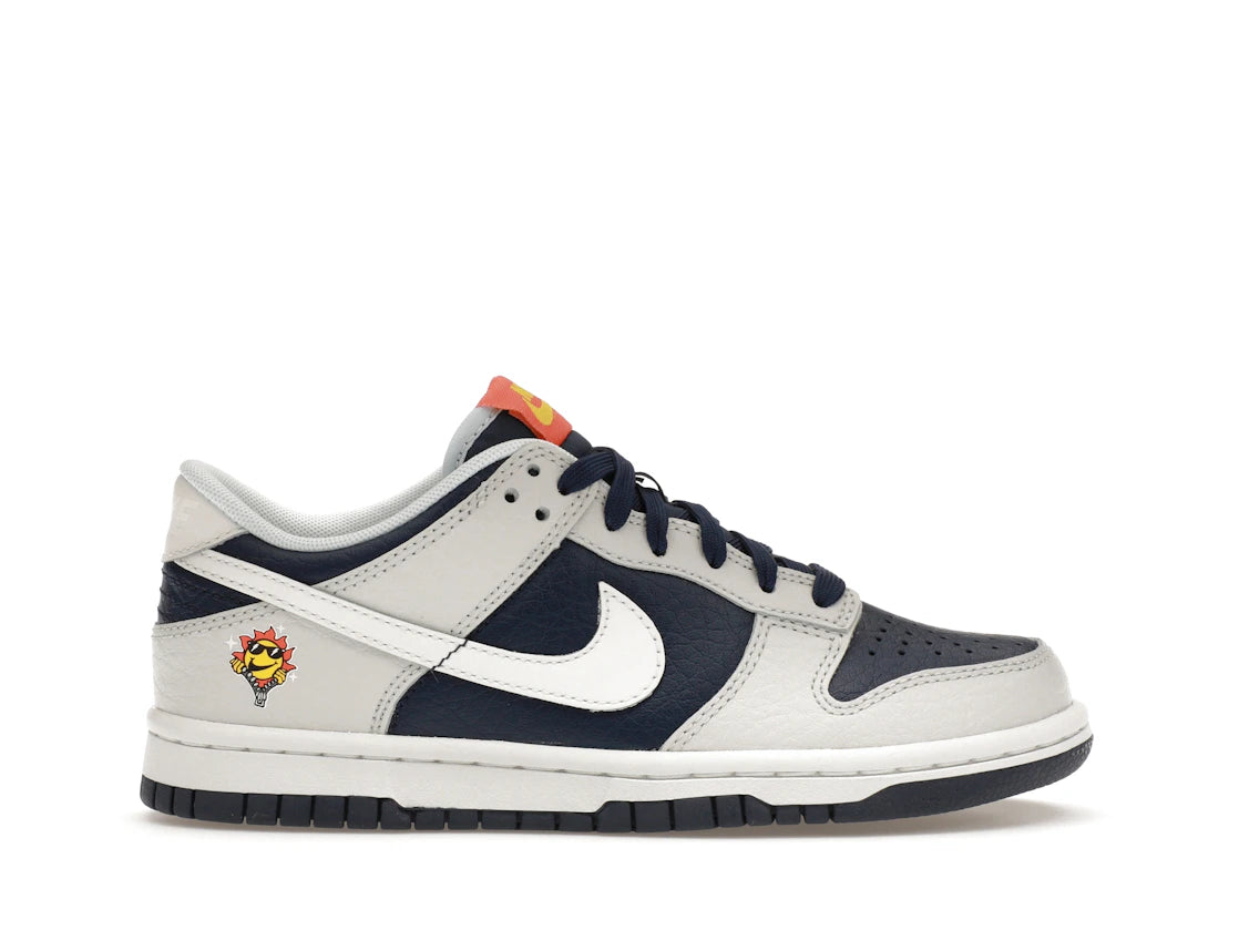 SP6967 Nike Dunk Low UV Reactive Photon Dust Midnight Navy (GS)