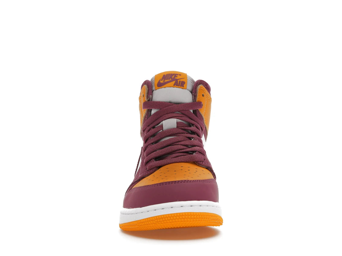 280998 Air Jordan 1 Retro High OG GS 'Brotherhood'