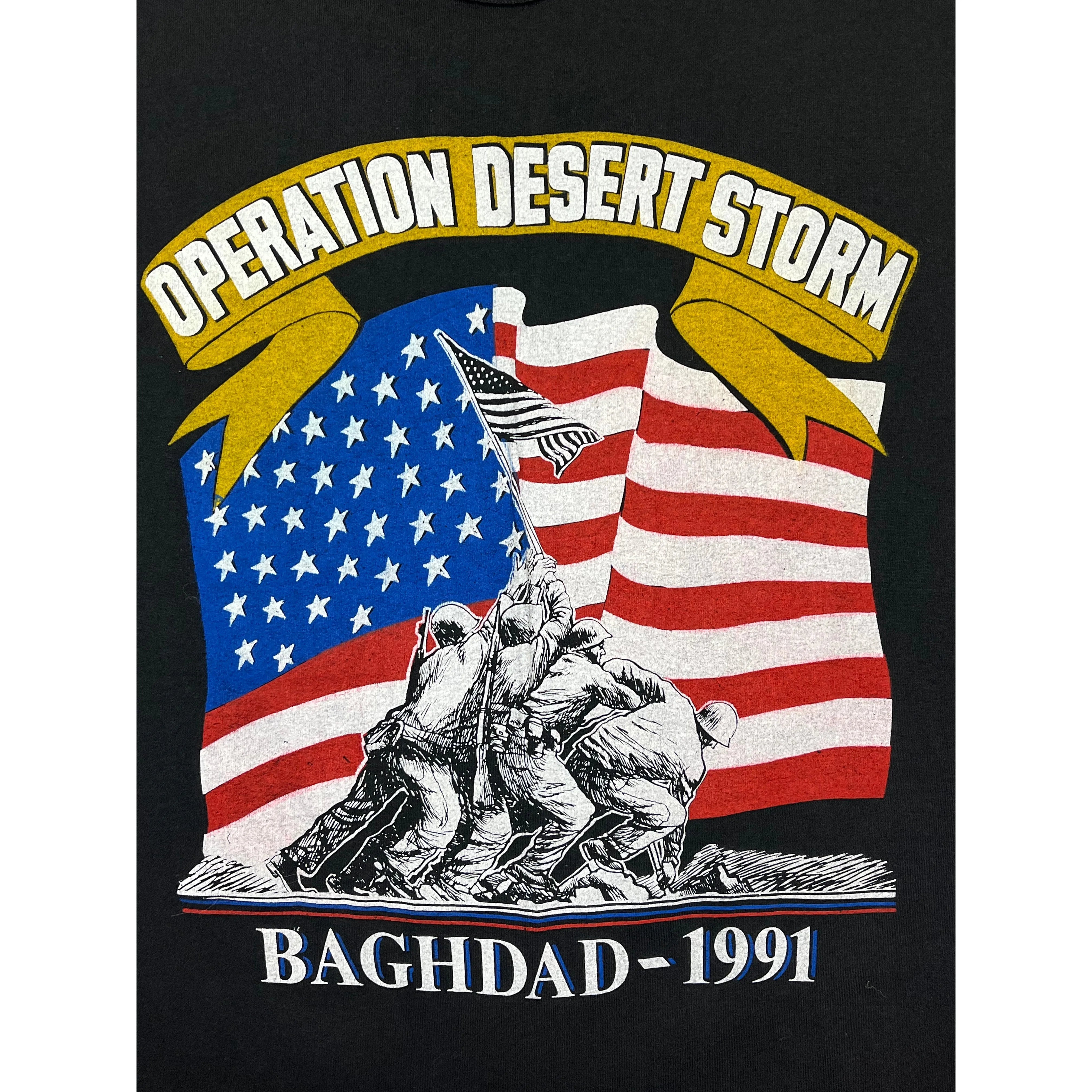 271179 (1991) Operation Desert Storm 'Baghdad' WW2 Photo T-Shirt