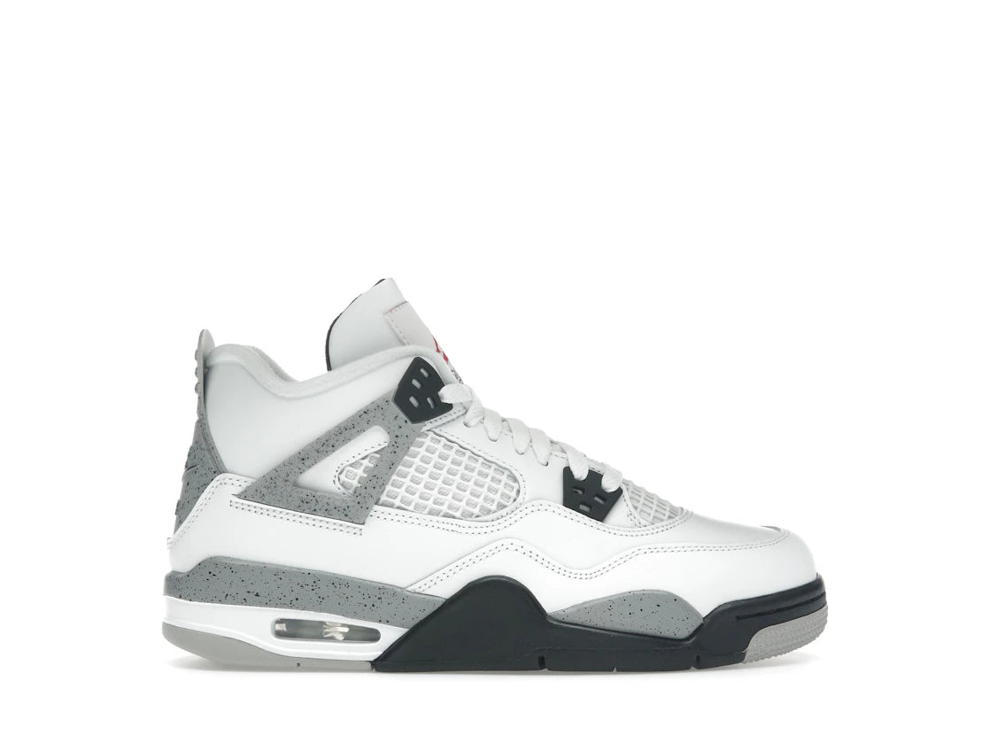 706371 Jordan 4 Retro White Cement (2025) (GS)