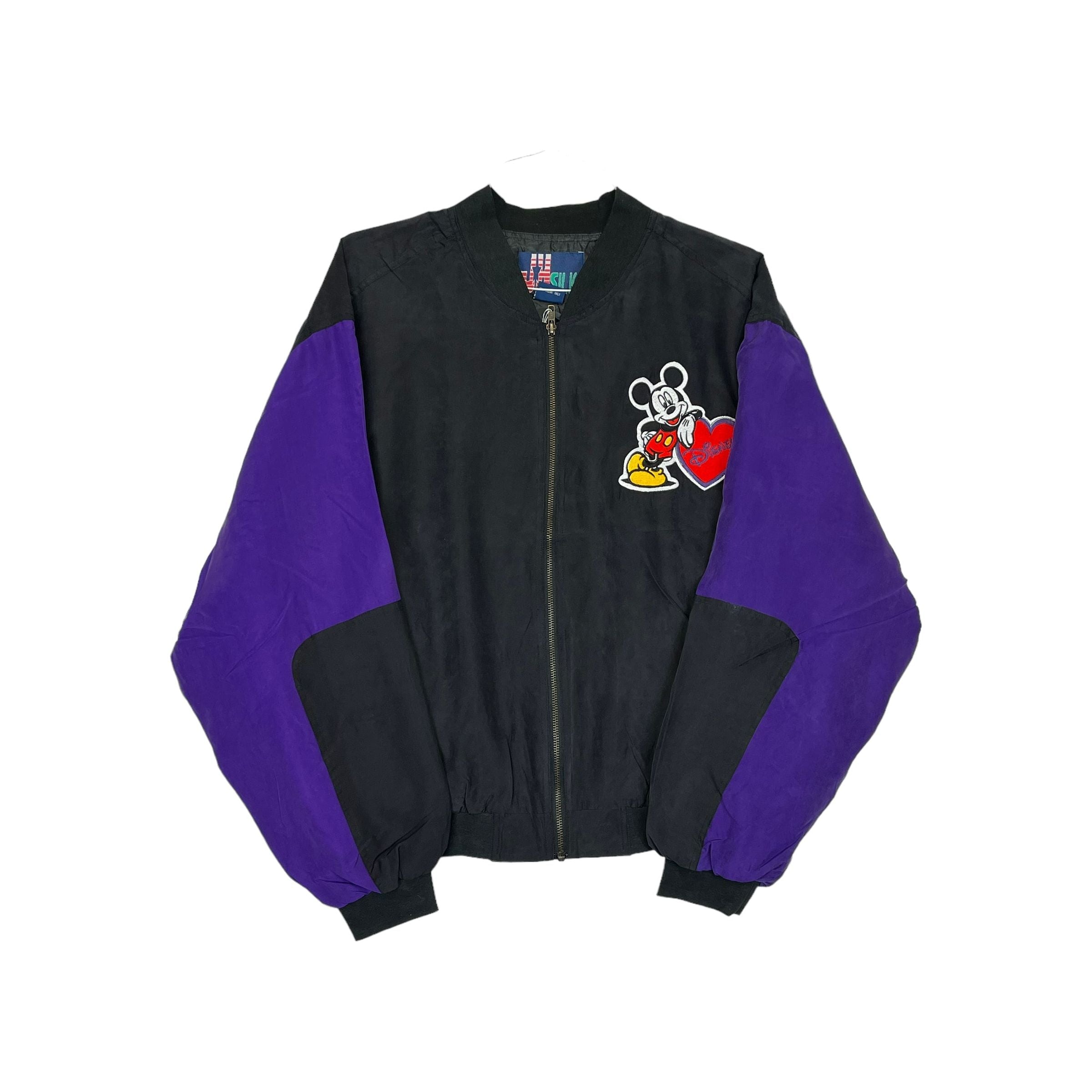 337843 (90s) Disney JH Silk Mickey & Characters Jacket