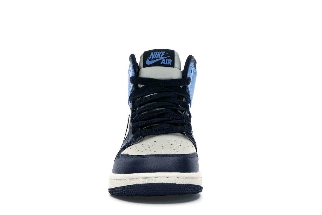 548171 Air Jordan 1 Retro High OG GS 'Obsidian'