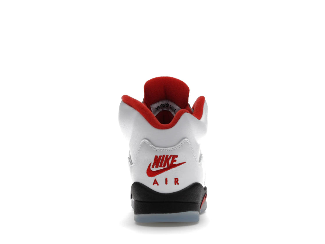799953 Jordan 5 Retro Fire Red Silver Tongue (2020) (GS)