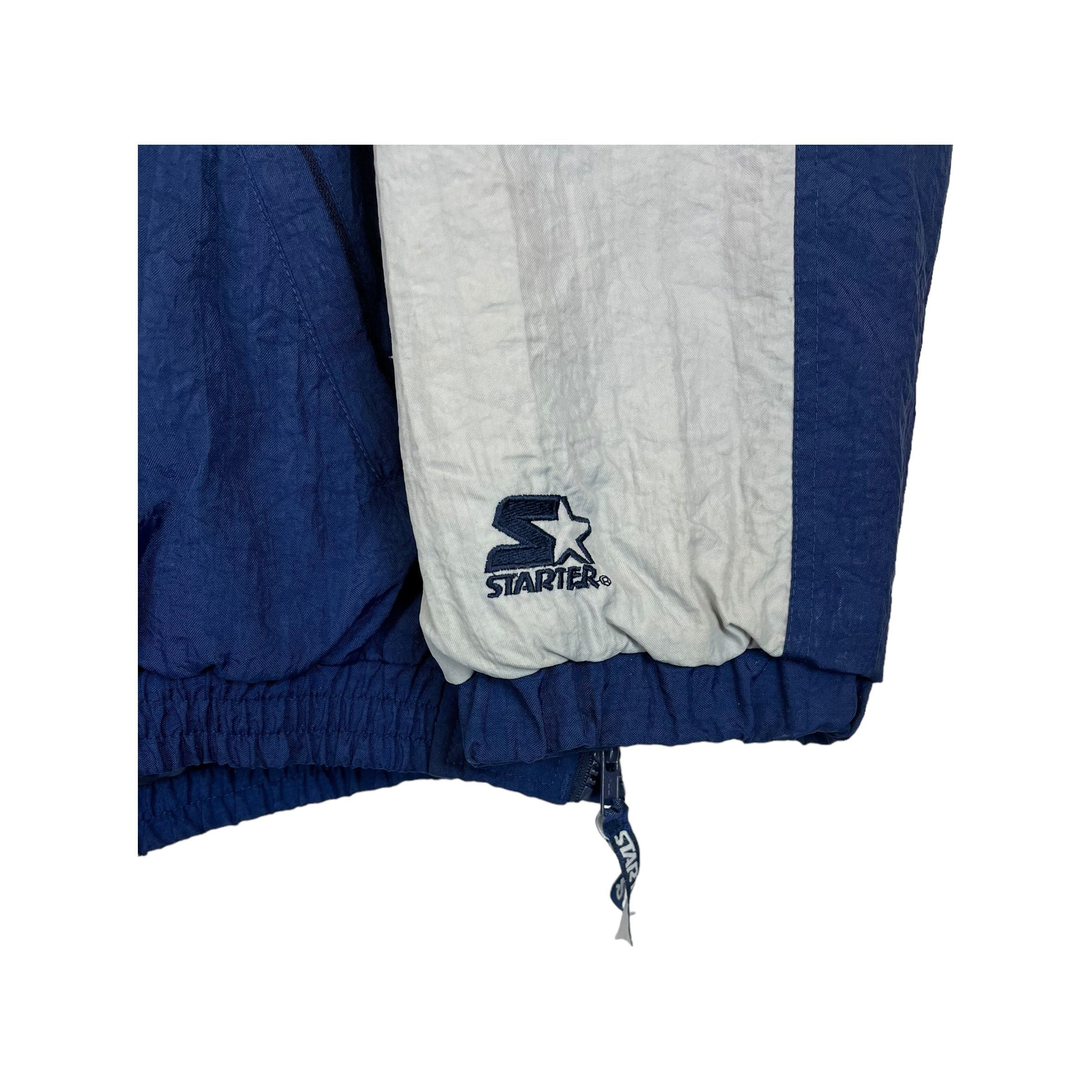 264721 (90s) Penn State University 1/4 Zip Pouch Starter Jacket