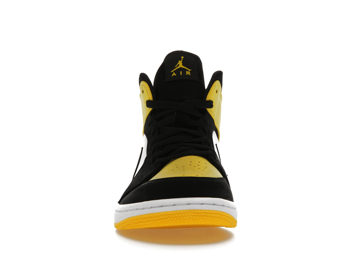 759495 Jordan 1 Mid Yellow Toe Black