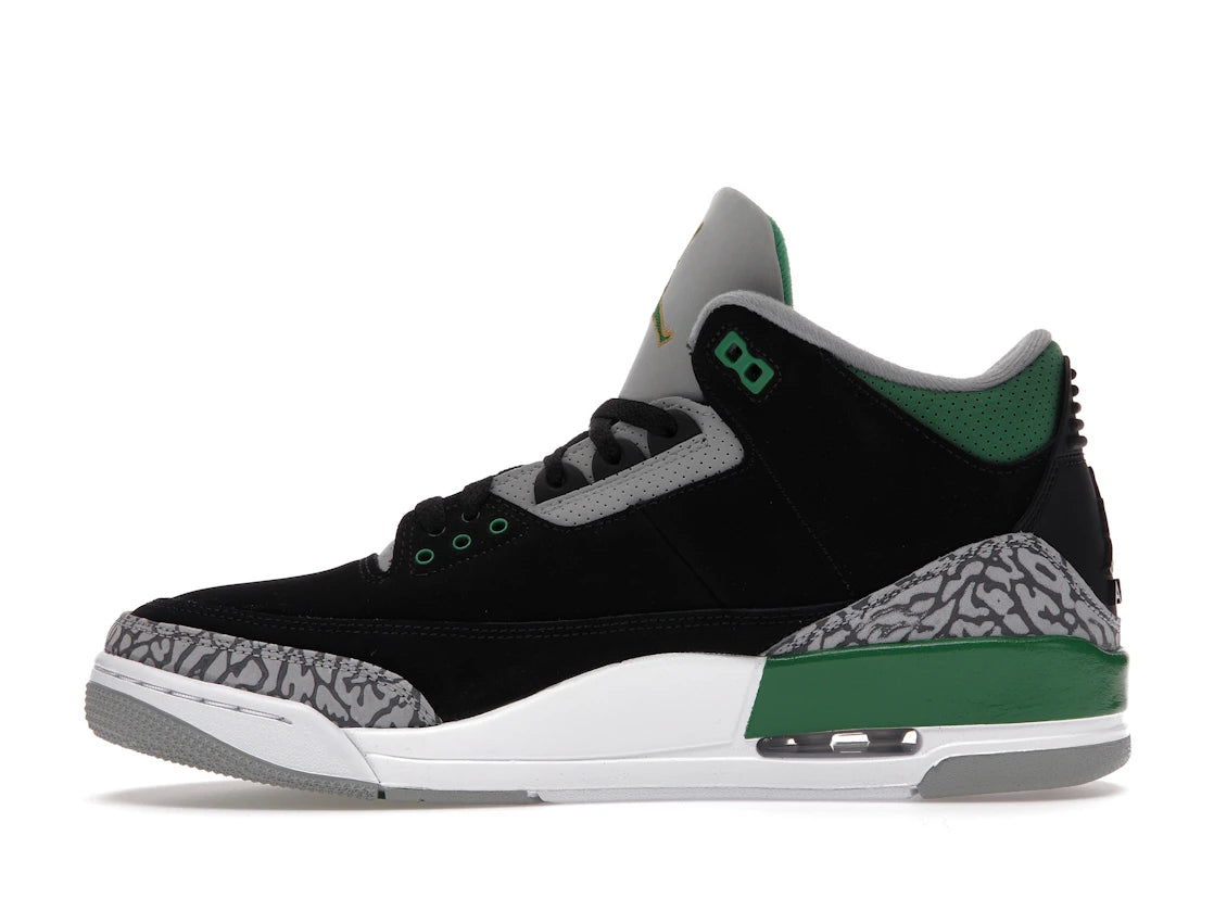 702163 Jordan 3 Retro Pine Green