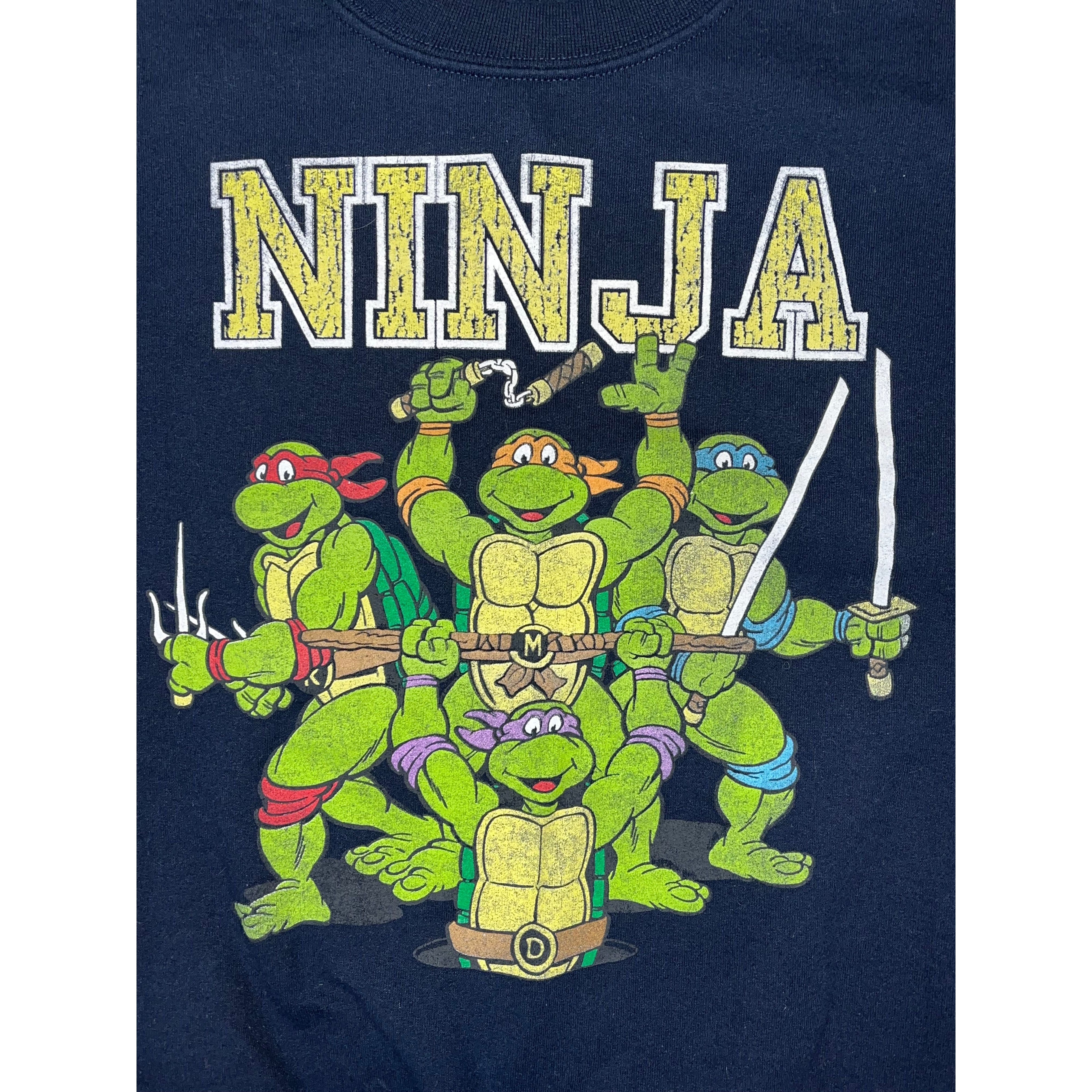 268228 (00s) Teenage Mutant Ninja Turtles Cartoon Crewneck
