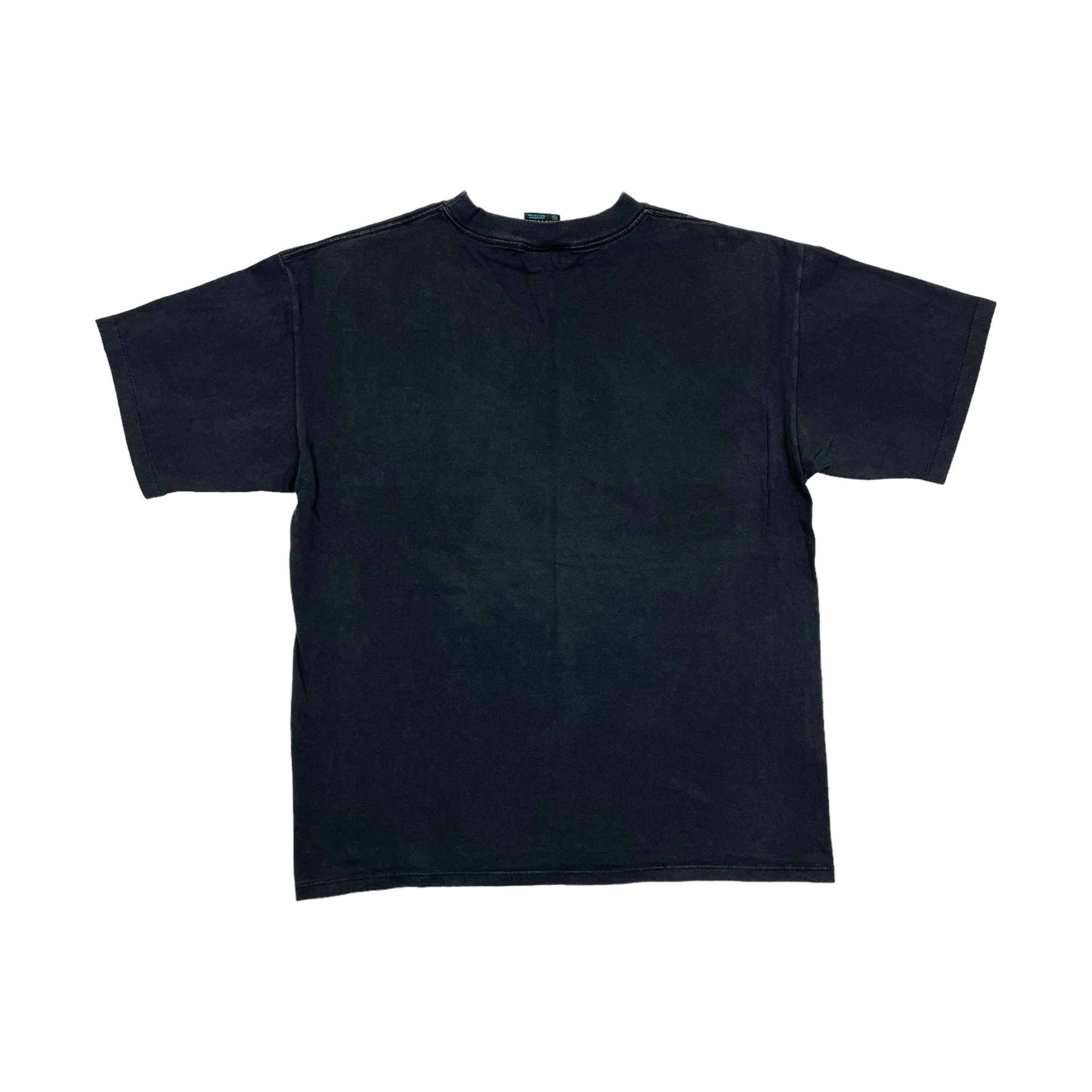 271372 (90s) Tiger Wildlife Waterfall T-Shirt