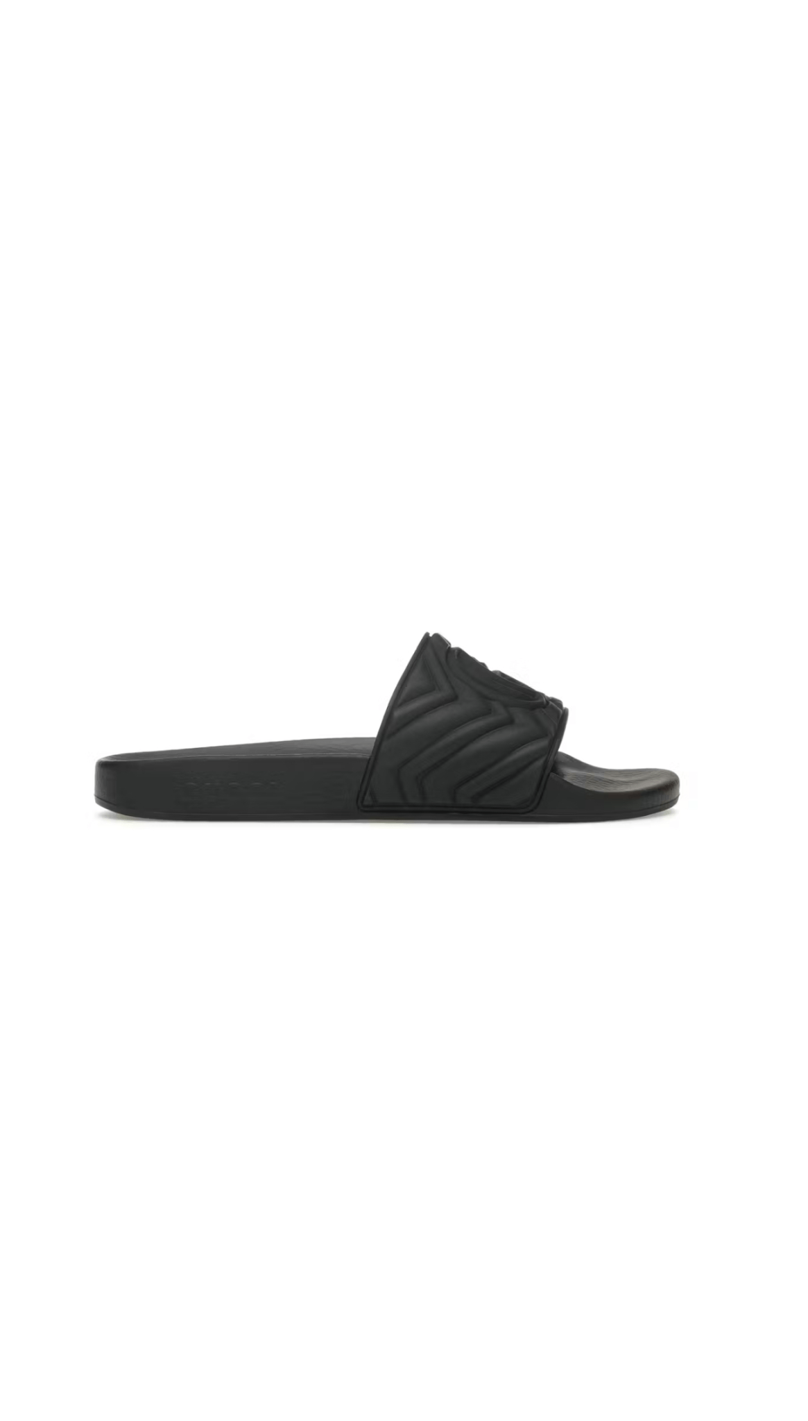 779857 Gucci Matelasse Slide Black