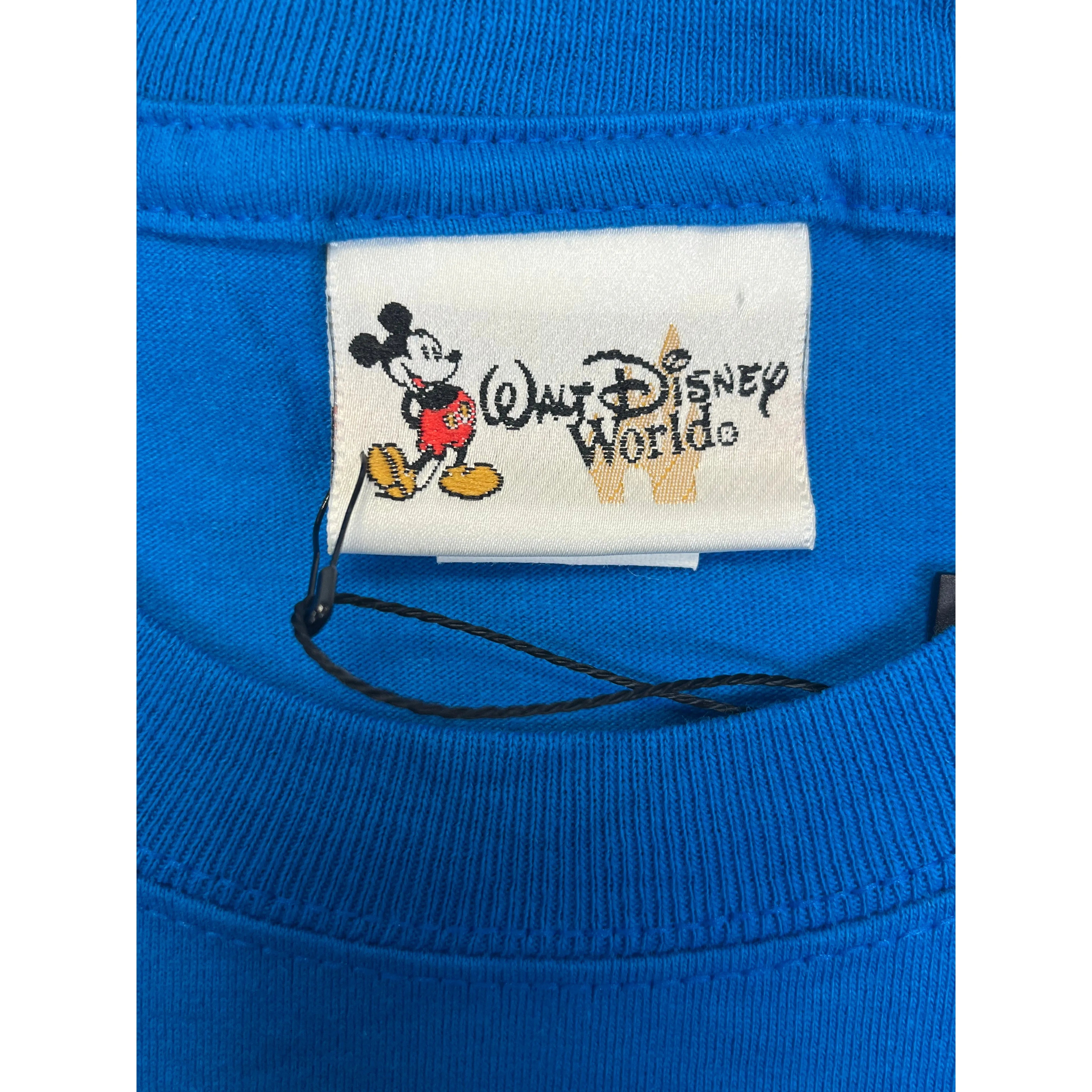 337880 (90s) Mickey Mouse Athletic Dept. Blue Disney T-Shirt