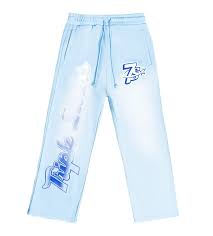 813429 Triple Sevens All Star Football Sweatpants Blue
