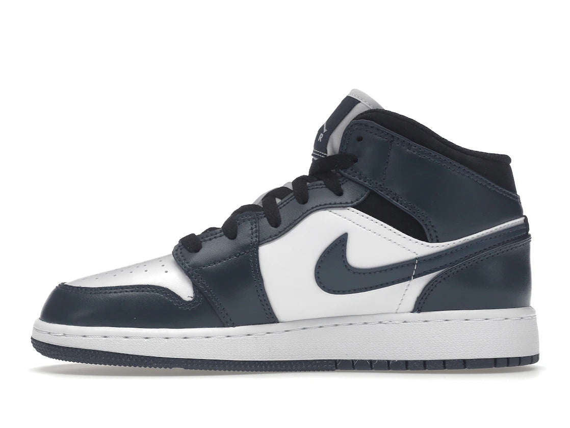 281114 Air Jordan 1 Mid GS 'Armory Navy'