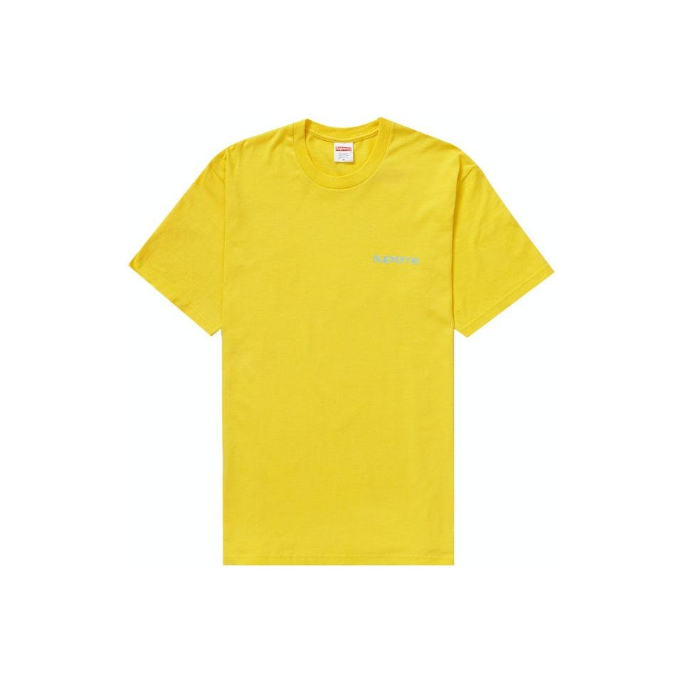 377998 Supreme NYC Tee Yellow