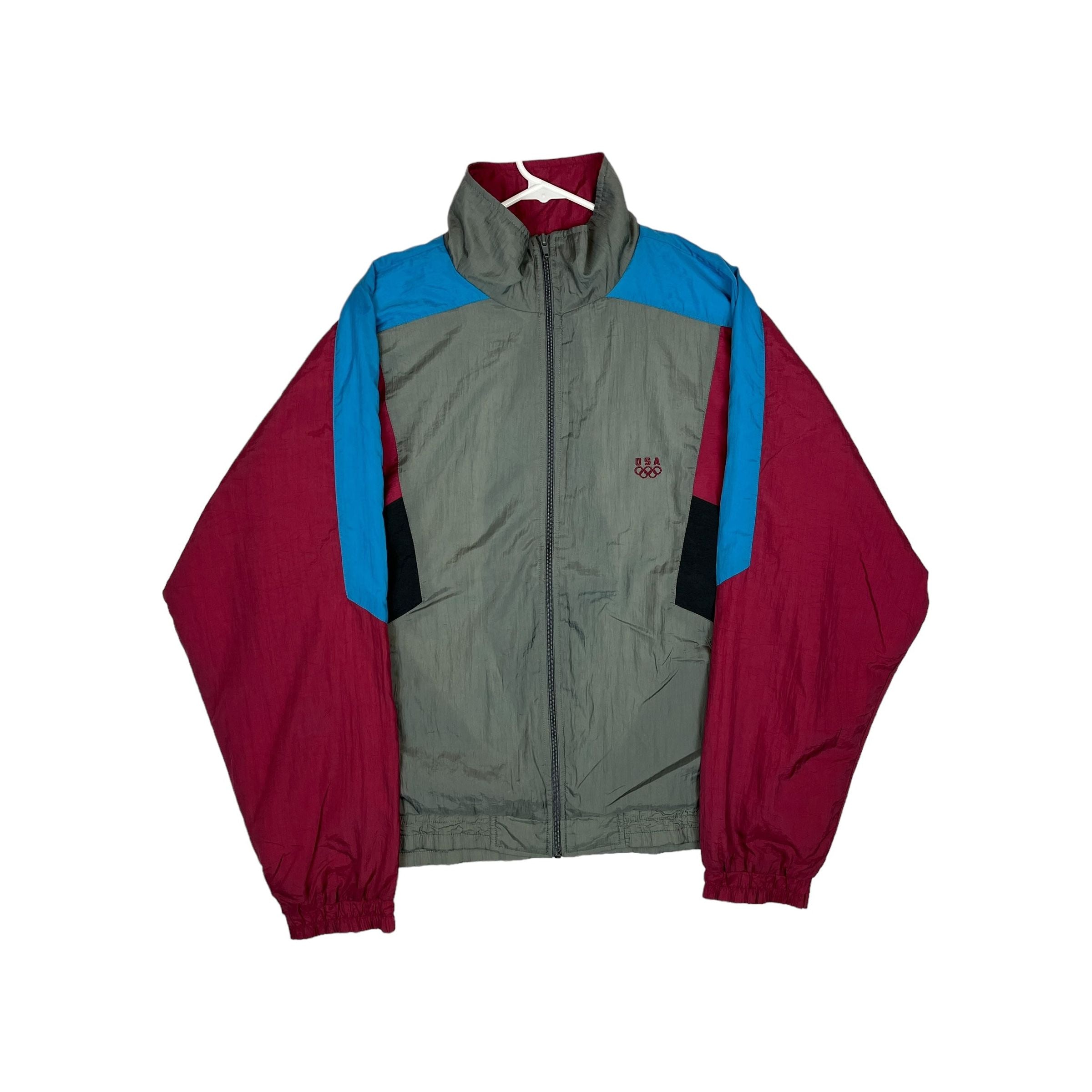 259910 (1996) USA Olympics JCPenney Colorblock Windbreaker