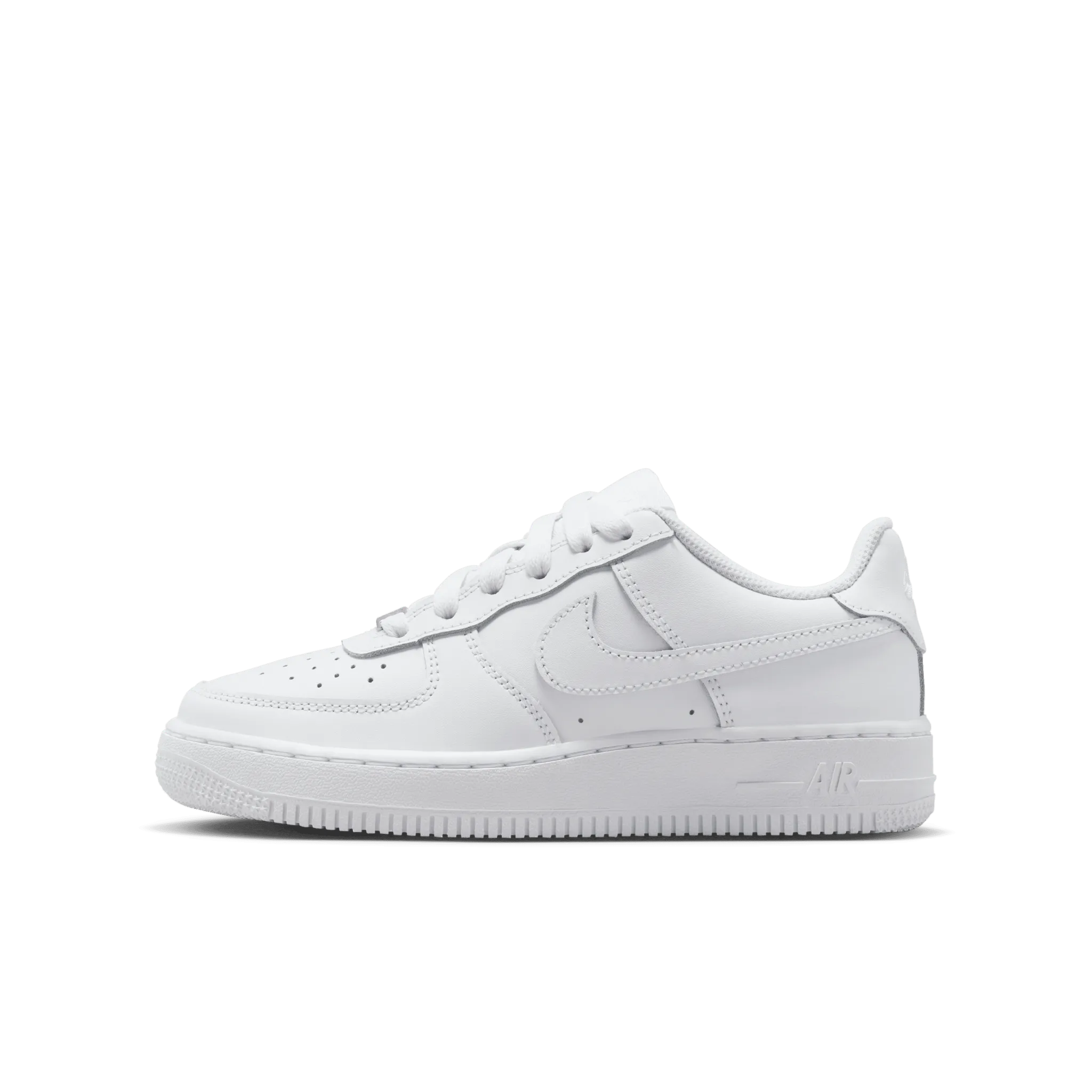 443175 Nike Air Force 1 LE (GS) 'Triple White'