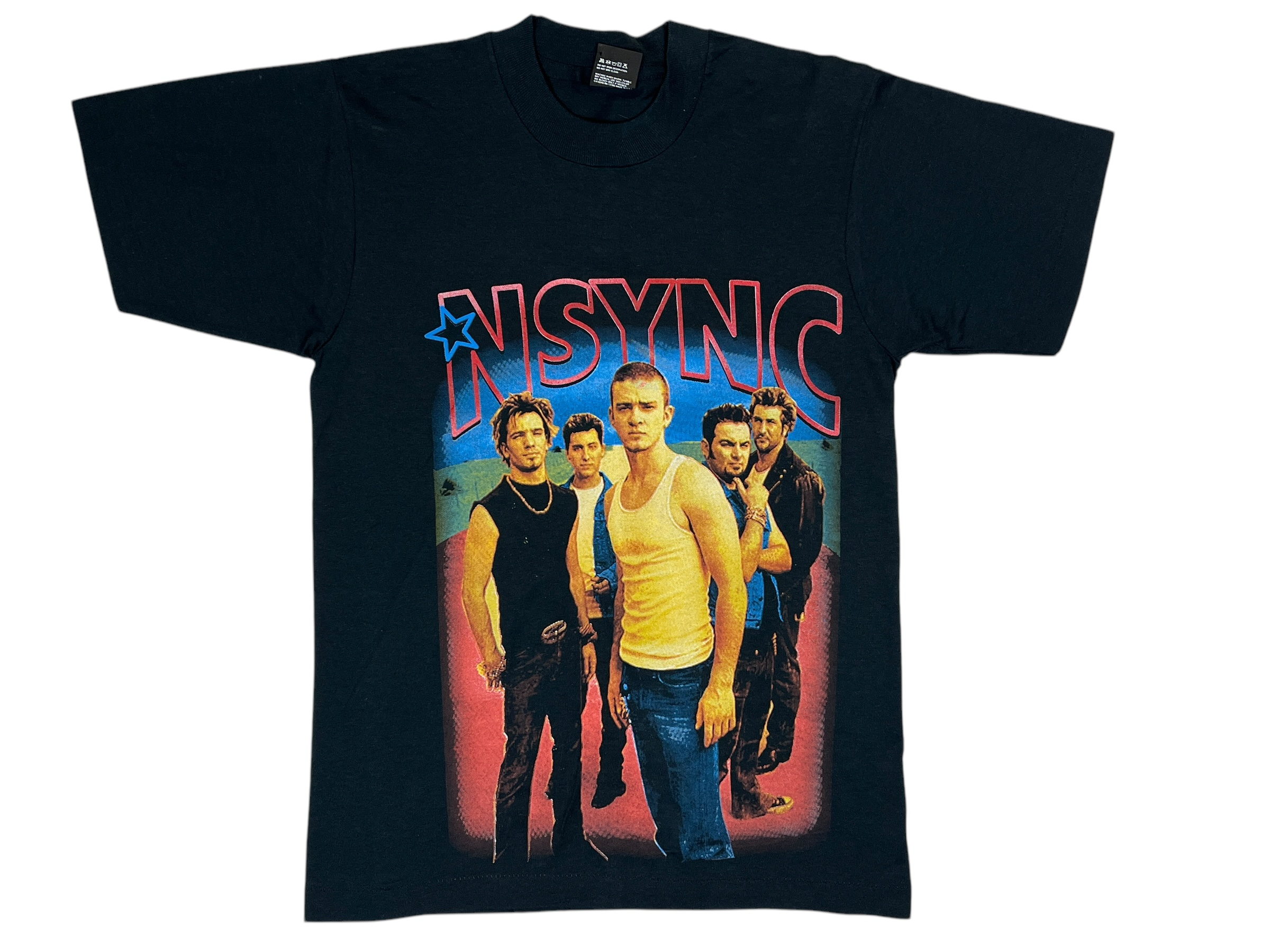 375168 (2002) NSync 'Celebrity Tour' Boy Band Rap T-Shirt