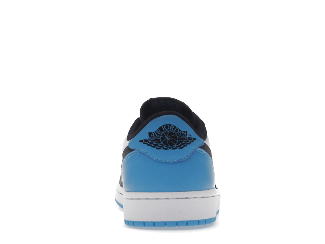 393589 Jordan 1 Retro Low OG Black Dark Powder Blue