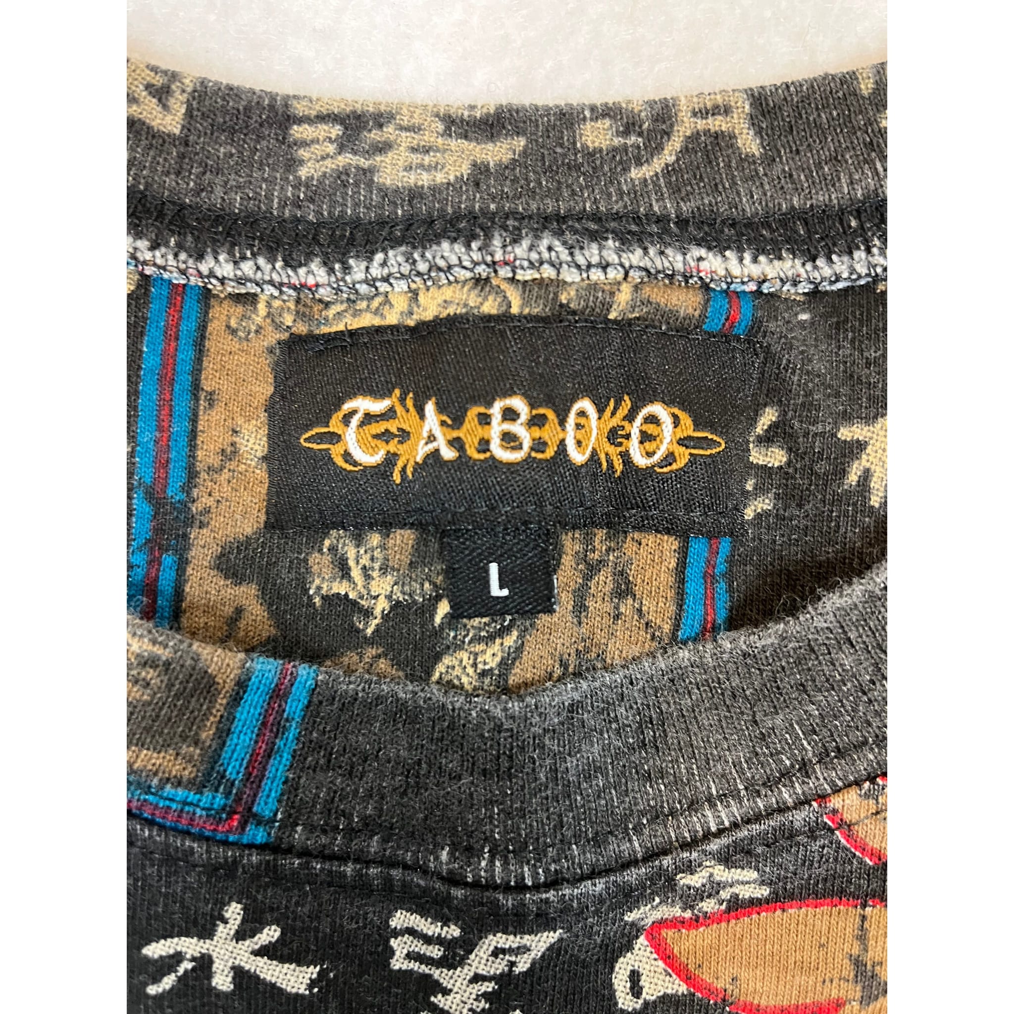 268032 (90s) Asian Art & Figures Dragon All Over Print T-Shirt