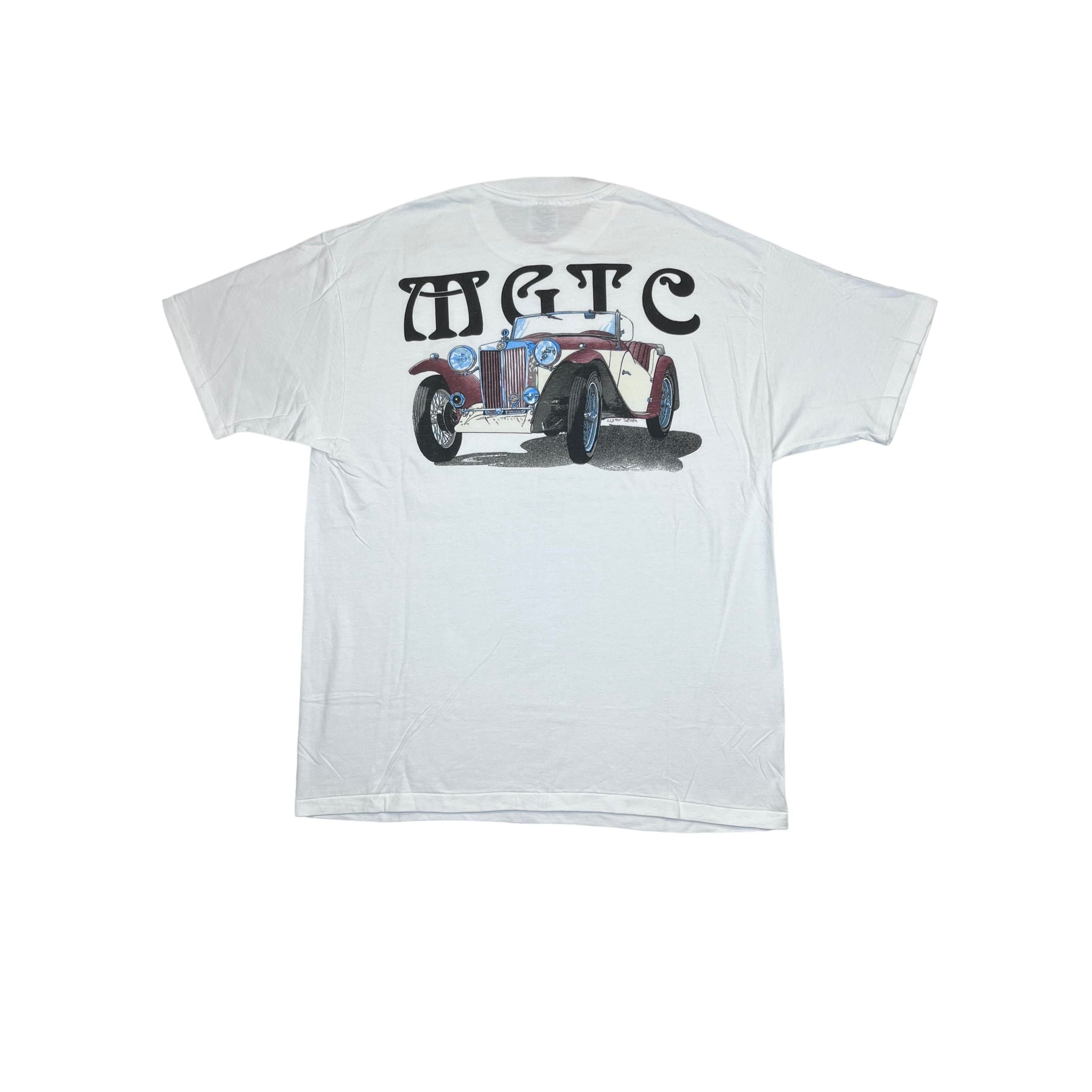 275717 (90s) MGTC Cream Cracker James Bond Classic Car T-Shirt
