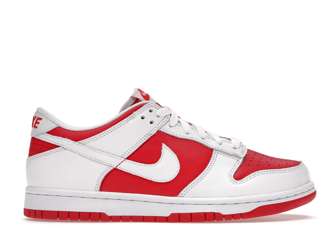 282409 Dunk Low GS 'White University Red'