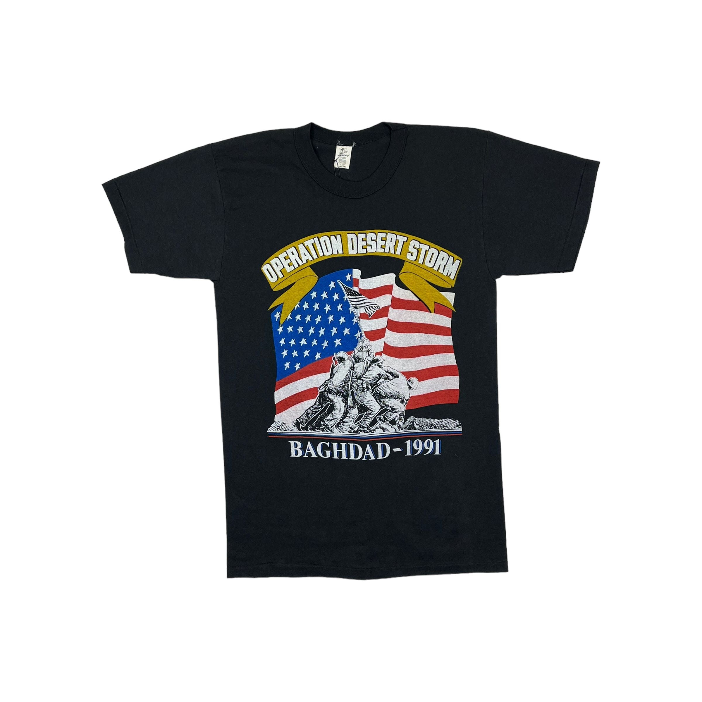 271179 (1991) Operation Desert Storm 'Baghdad' WW2 Photo T-Shirt