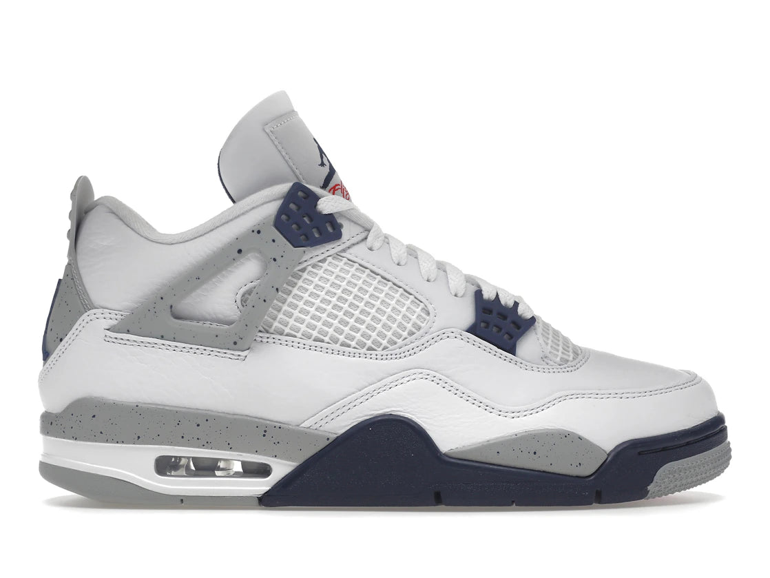 595354 Jordan 4 Retro Midnight Navy