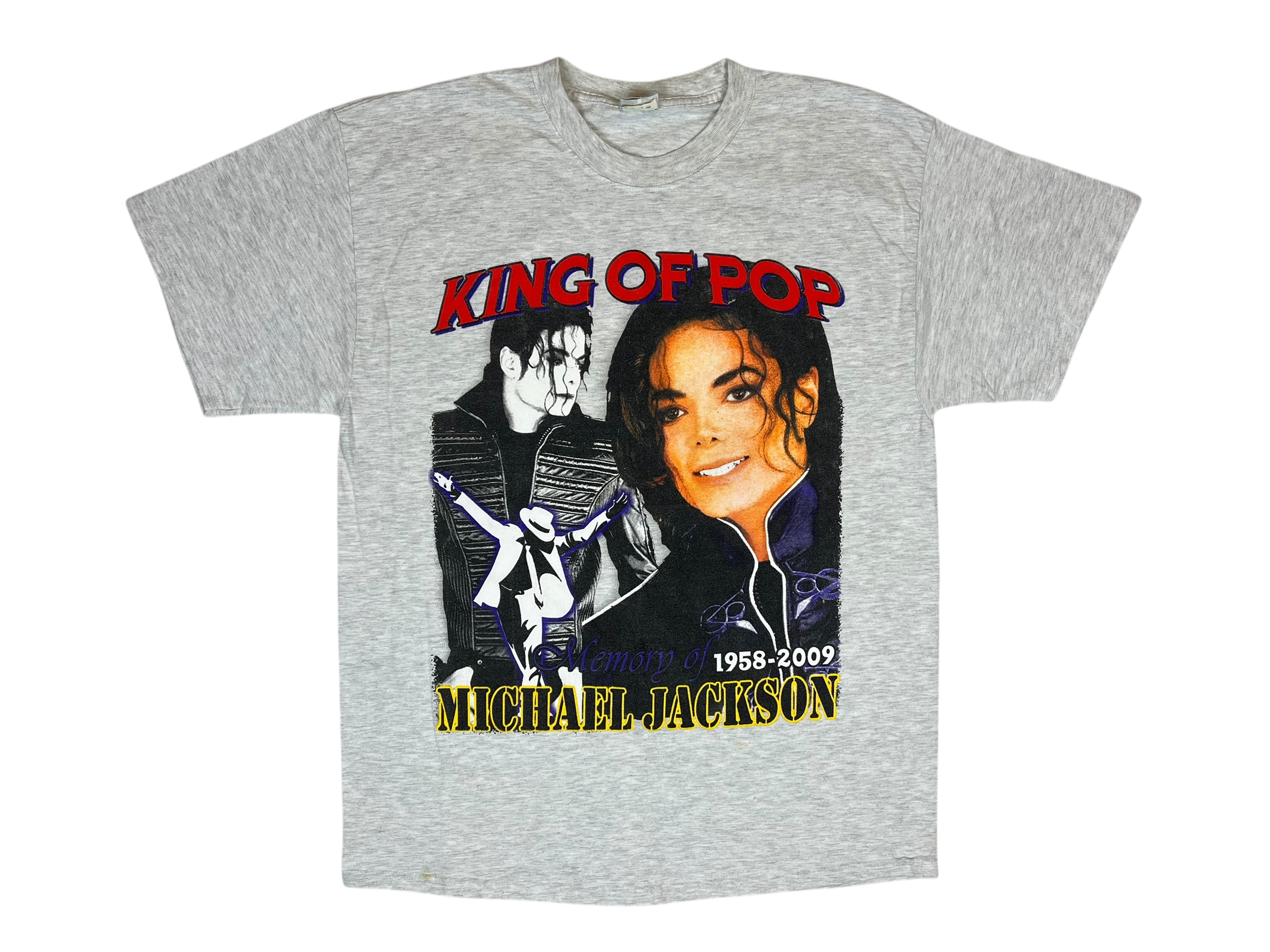 374765 (2009) Michael Jackson King of Pop Memorium Rap T-Shirt