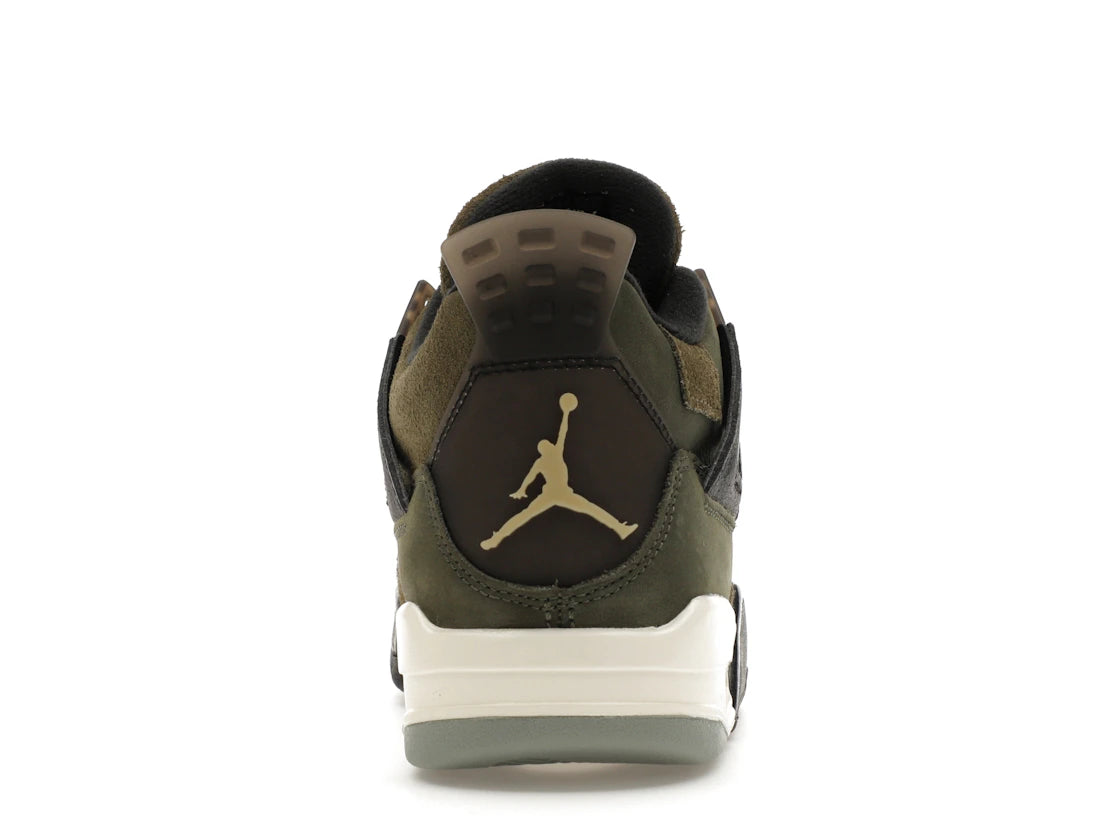 688793 Jordan 4 Retro SE Craft Medium Olive (GS)