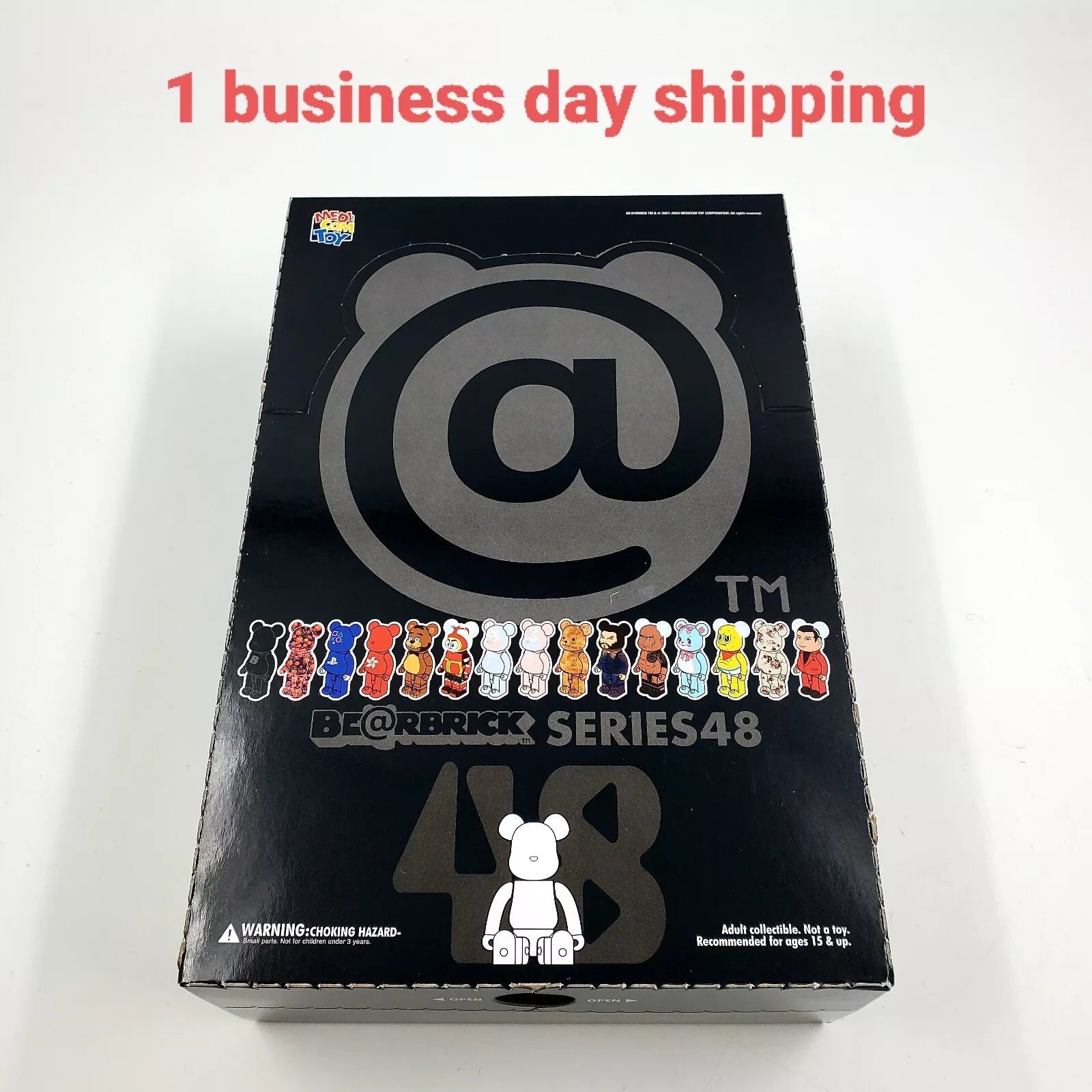376500 Medicom Toy Bearbrick Series 48 Sealed Case 100% (Sold Individually)