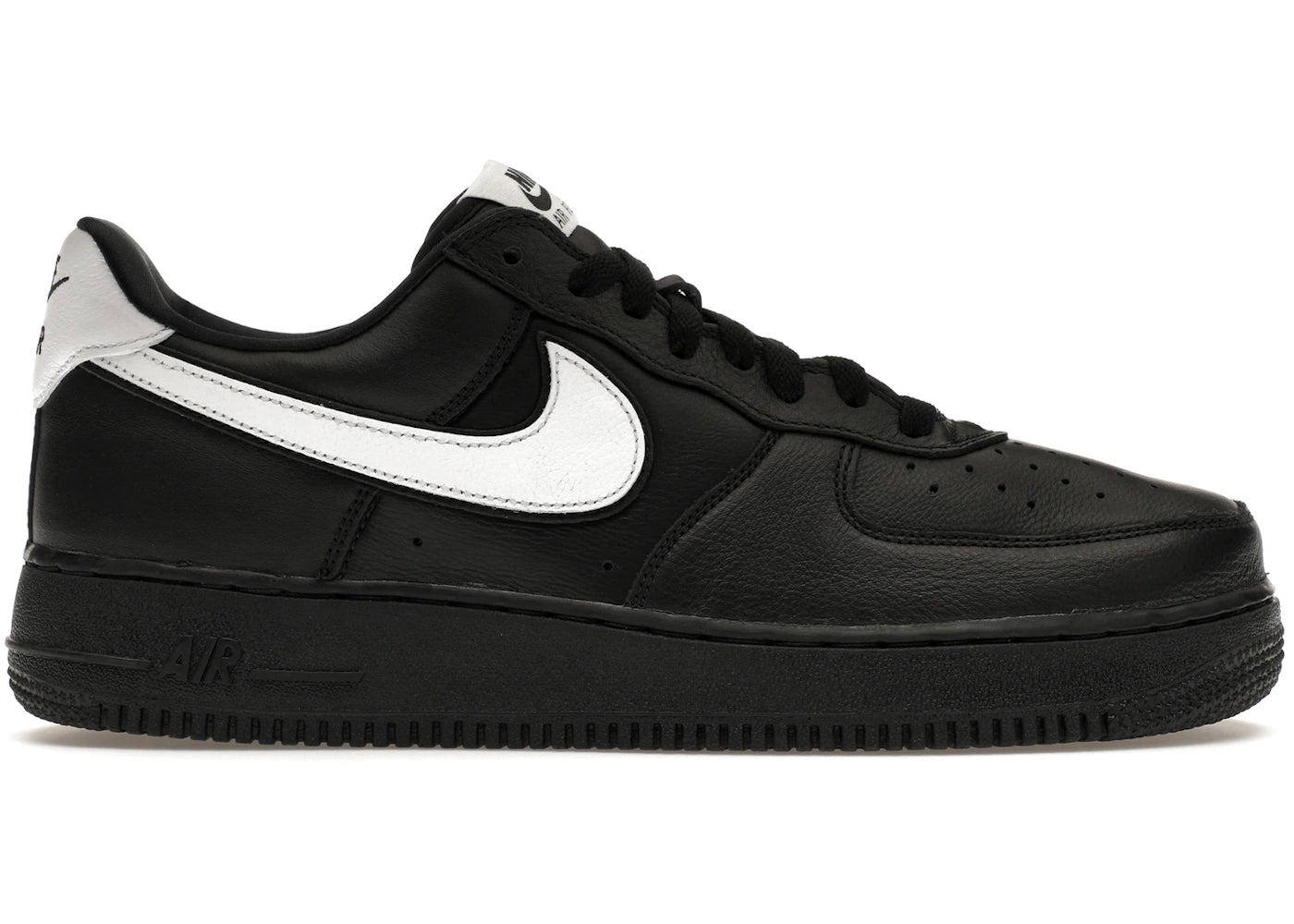 700858 Nike Air Force 1 Low QS Black White