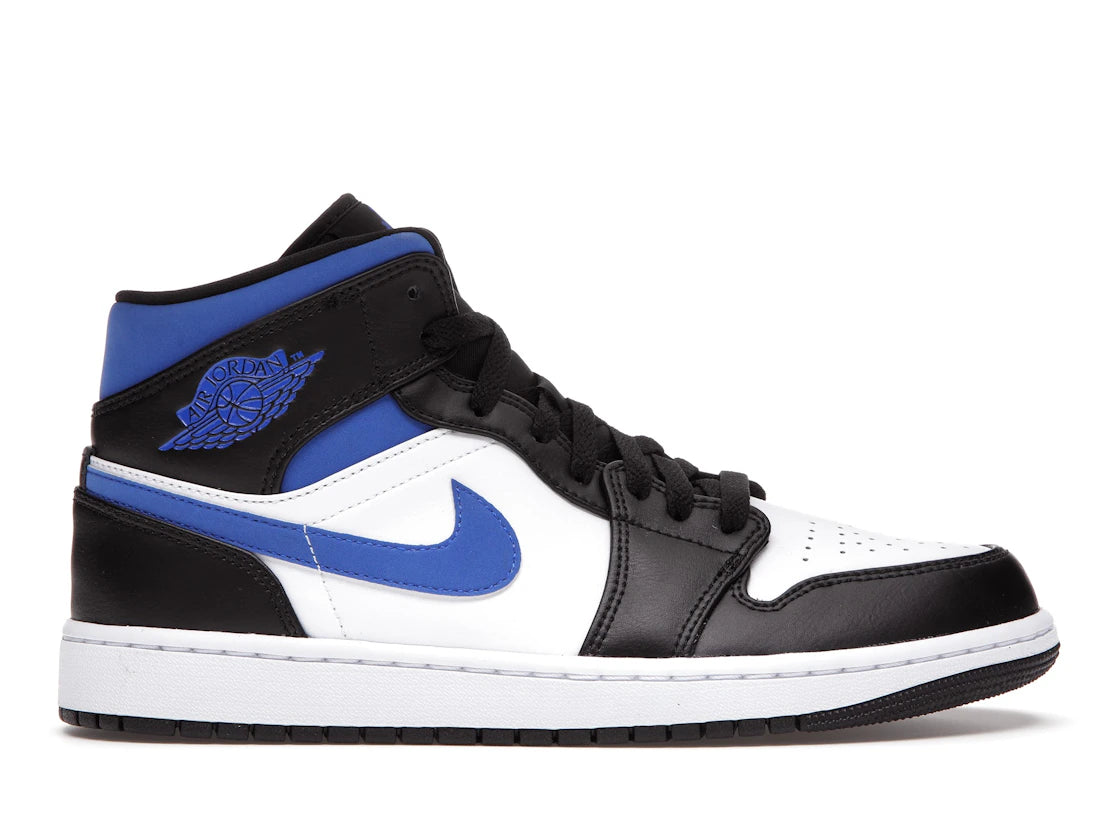 826163 Air Jordan 1 Mid 'Racer Blue'