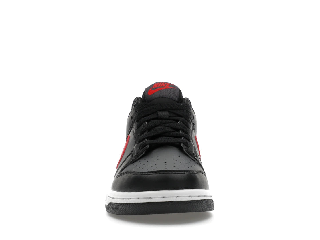437114 Nike Dunk Low Black Racer Blue University Red (GS)