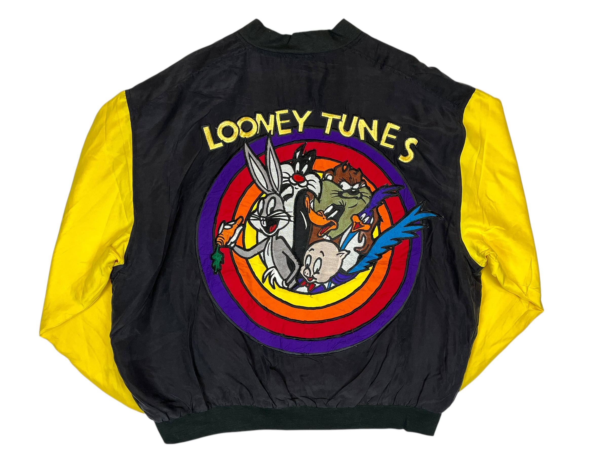 374776 (90s) Looney Tunes Jeff Hamilton Silk Jacket