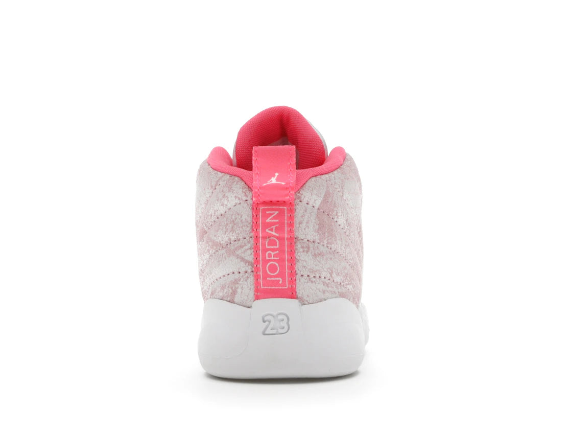 280343 Air Jordan 12 Retro TD 'Arctic Pink'