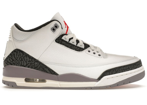 339913 Air Jordan 3 Retro 'Cement Grey'