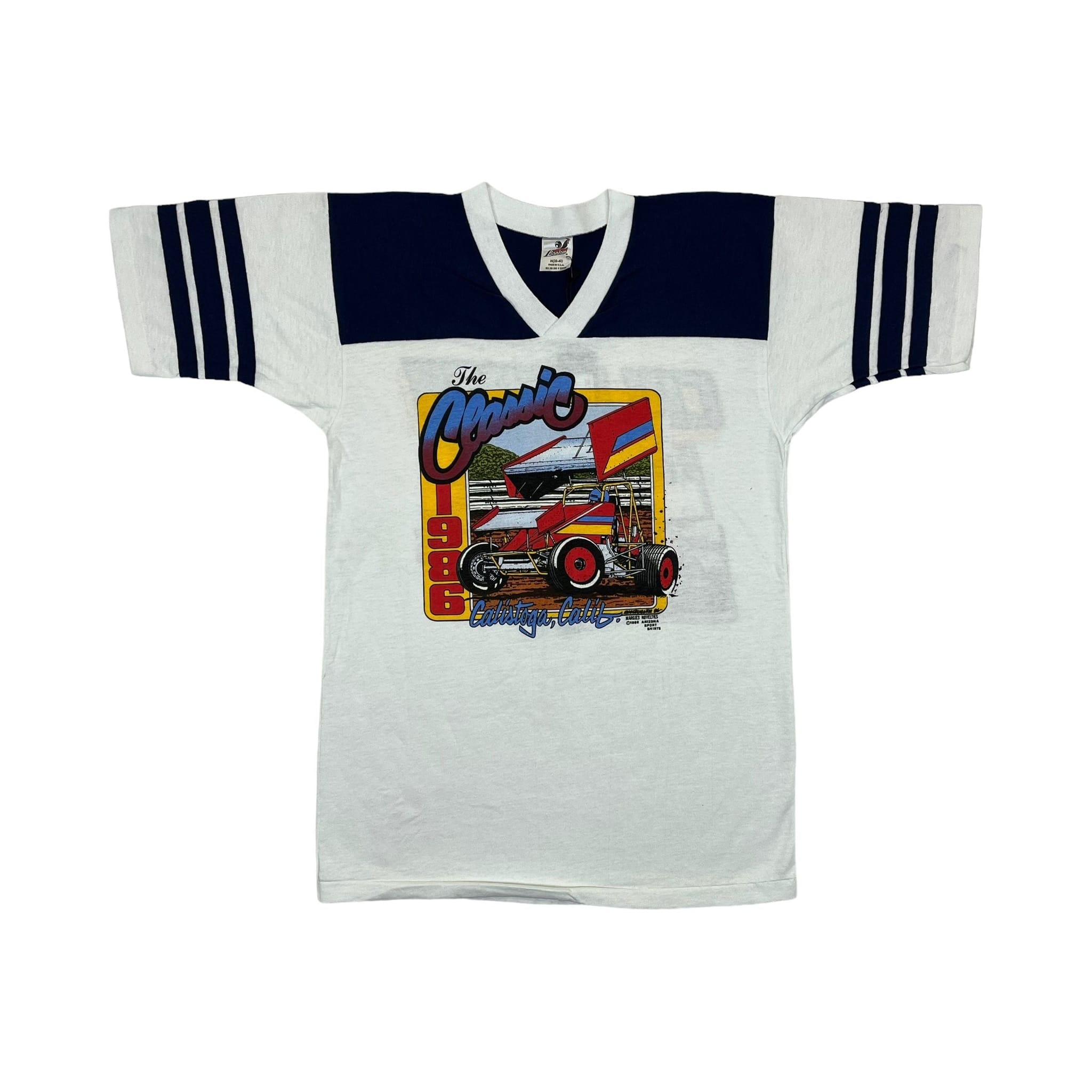 268870 (1986) The Classic, Calistoga California Sprint Car Racing Jersey T-Shirt m