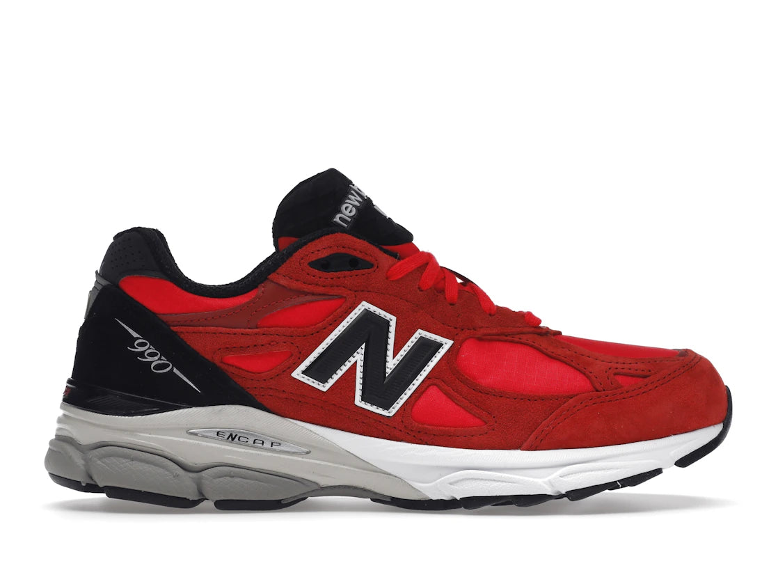 725144 New Balance 990v3 MiUSA Red Suede