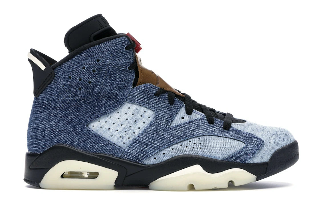 SP2380 Air Jordan 6 Washed Denim