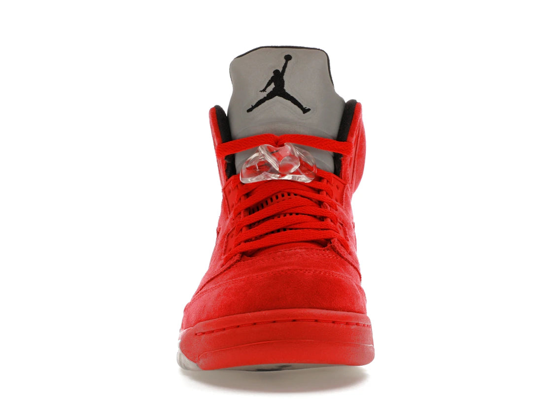 612862 Jordan 5 Retro Red Suede