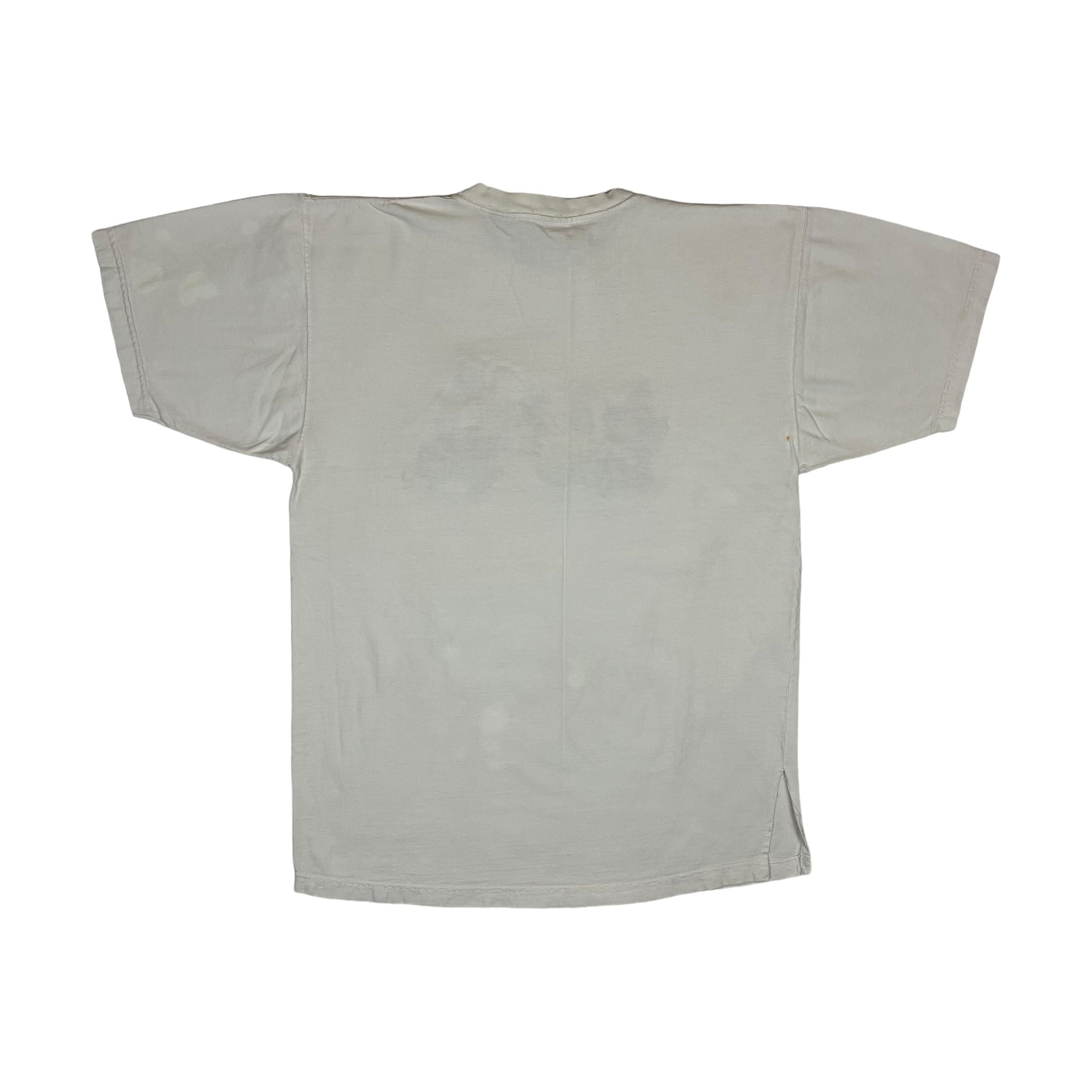 259925 (90s) Popeye Characters Cartoon Embroidered T-Shirt