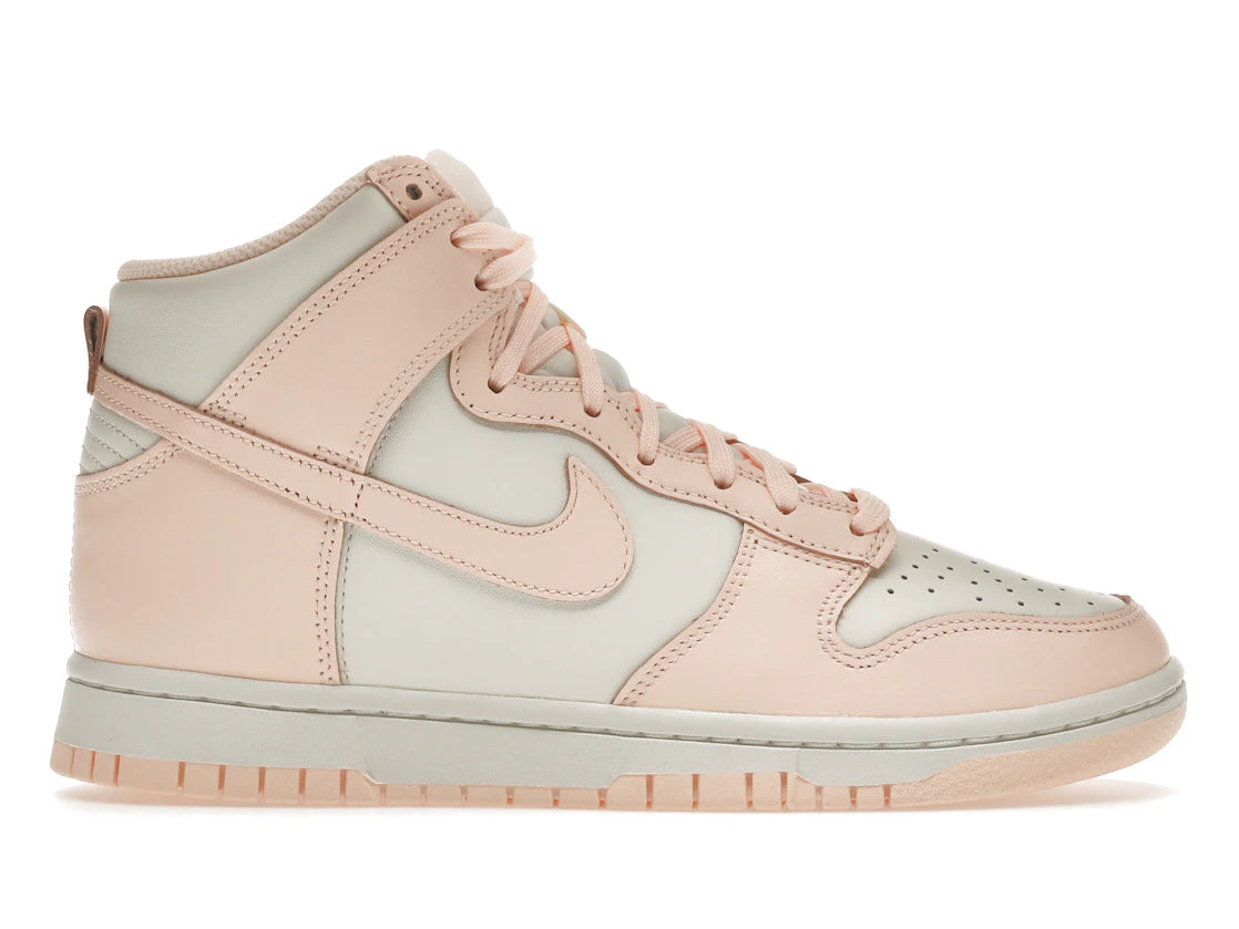 280236 Nike Dunk High Sail Crimson Tint (W)