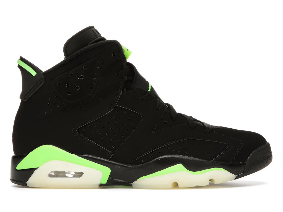 661154 Jordan 6 Retro Electric Green