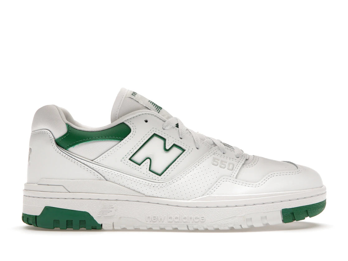 793976 New Balance 550 White Classic Green
