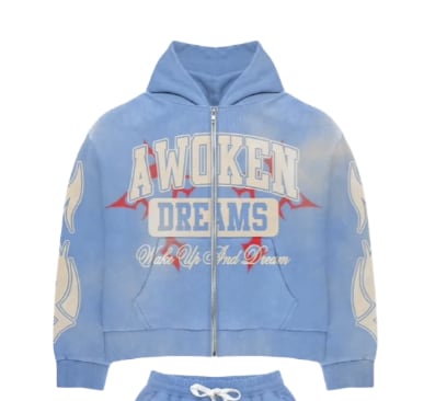 775104 Awoken Dreams UNC Zip Hoodie