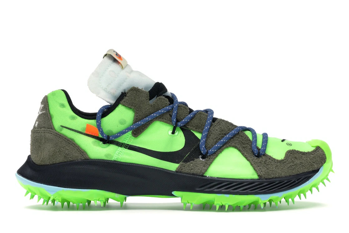 580917 Nike Zoom Terra Kiger 5 OFF-WHITE Electric Green (Women's)