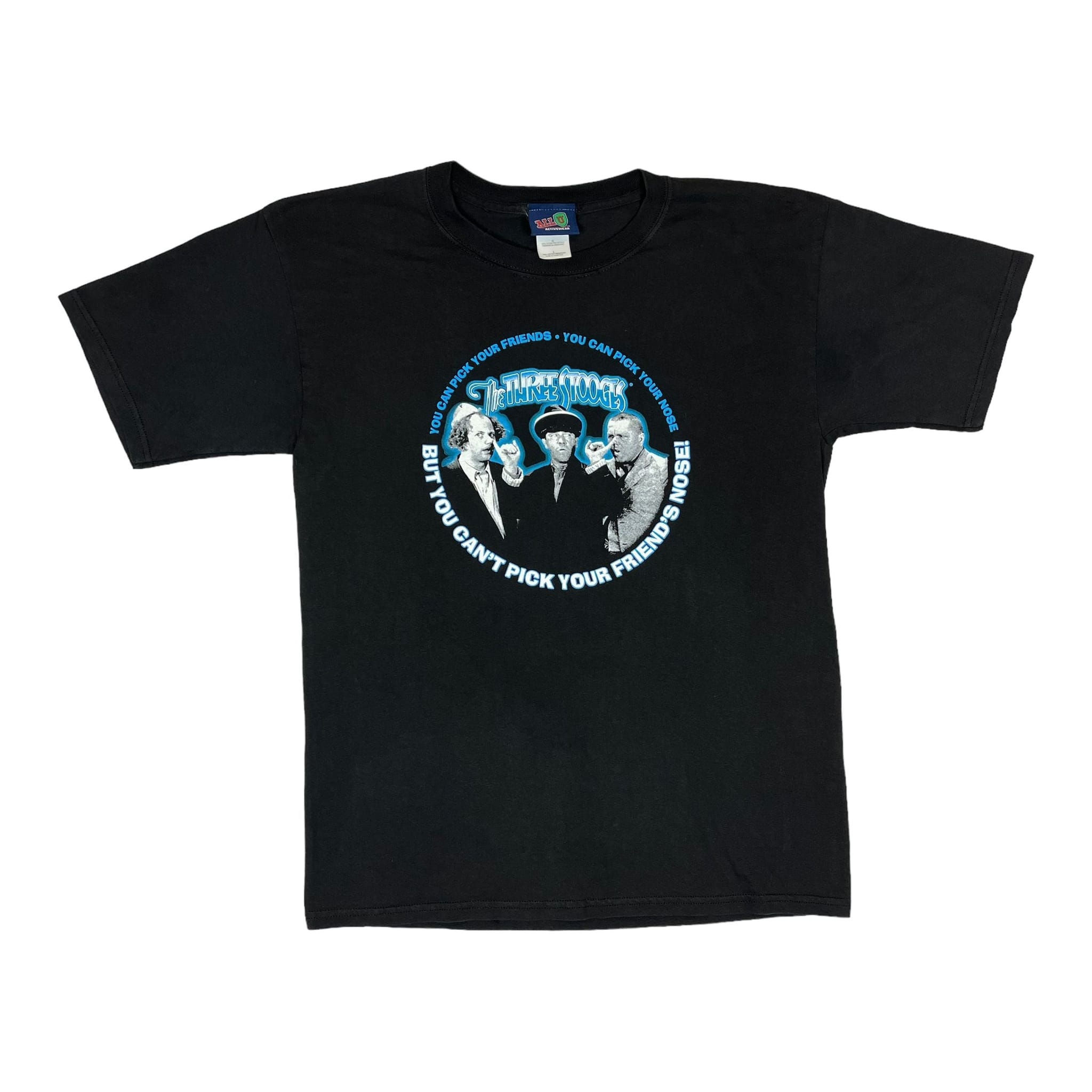 267921 (2002) The Three Stooges 'Picking Your Friends Nose' T-Shirt